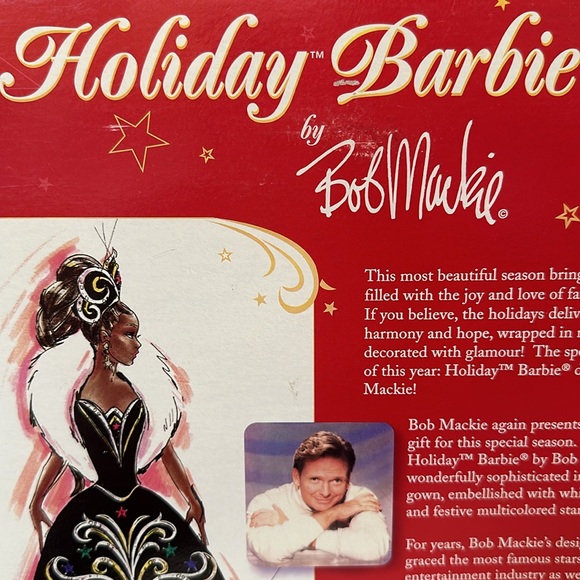 Holiday Barbie 2006, fashion designed by Bob Mackie. New. - Picture 9 of 9